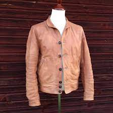 Mister Freedom Campus Leather Jacket 2 Weeks Of Wear And Oil Added Made In Usa Cowhide Mfsc Vintage Men Style Menswear Selvage Denim