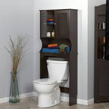 A over the toilet bathroom storage cabinet is an excellent option to store many incidentals that you may not want on display, such as spare soaps, razors, tissues, toilet paper, and more. 5 Best Over The Toilet Storage Ideas On Amazon 2019 The Strategist New York Magazine
