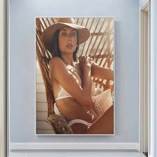 Alyssa Lynch Model Seksi Gadis Cantik Baju Renang Pose Dinding Kain Sutra  HD Poster Seni Dekorasi Rumah Hadiah - AliExpress