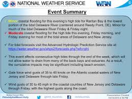 Thursday October 10th 5 20pm Coastal Flood Warning