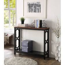 Convenience Concepts Omega Console Table Multiple Finishes Walmart Com Convenience Concepts Console Table Cheap Furniture Online