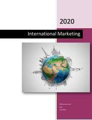 Ultima actualizare a paginii bilichol, pharco, 24cps. International Marketing Project Pdf 2020 International Marketing Mba Group Project Aast Table Of Contents Project Team This Project Is Submitted To Course Hero