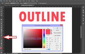 Software ini memang mempunyai segudang kemampuan yang dapat kita manfaatkan untuk. Tutorial Membuat Garis Pinggir Tulisan Di Photoshop Outline Lengkap Zotutorial