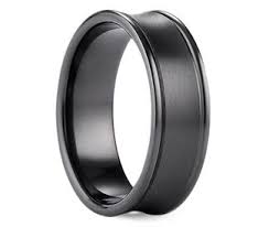 Wow Dark Grey Titanium Is The Best Black Titanium Wedding Bands Black Titanium Ring Mens Wedding Rings Titanium
