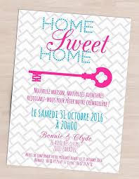 Faire Part Cremaillere Invitation Home Sweet Home Housewarming Gift Baskets House Warming House Warming Invitations
