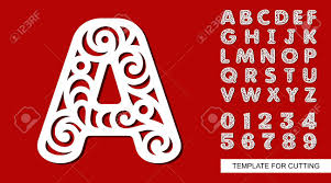 🙂 these graffiti alphabet letters are based on the aerosol font, which is an extremely well made and thorough font, so if you need other characters that aren't shown here, try downloading the font directly. Letter A Full English Alphabet And Digits 0 1 2 3 4 5 6 7 8 9 Lace Letters And Numbers Template For Laser Cutting Wood Carving Paper Cut And Printing Vector Illustration Royalty Free Svg Cliparts Vectors And Stock Illustration