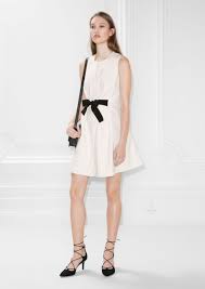 Other Stories Image 1 Of A Line Cotton Dress In White Dresses Cotton Dresses Fashion Outfits