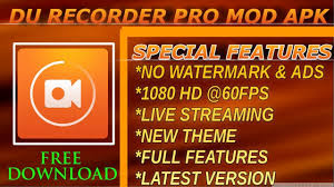 Download du screen recorder 8.0 and all version history for android. Du Recorder Pro Premium Mod Latest Version Download Du Recorder Pro Premium Apk 2020 Youtube
