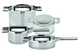 Berghoff Neo 18 10 8 Piece Set Silver Awesome Product Click The Image Cookware Sets Cookware Set Stainless Steel Cookware Set Berghoff
