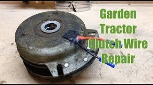 The cub cadet is among the most popular riding mowers on the market today. Cub Cadet Ripped Wire Electrical Clutch Repair Youtube