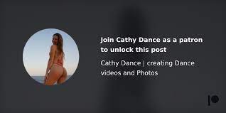 Cathy dance patreon