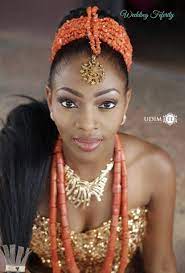 Igbo Traditional Wedding Brides Grooms And Bridesmaids Igbo Bride Igbo Traditional Wedding African Traditional Wedding