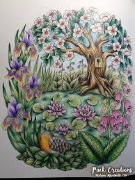 Twilight Garden By Maria Trolle Coloring Book Blomstermandala Inspired By Chris Cheng S Video Coloring Books Flower Garden Drawing Drawings