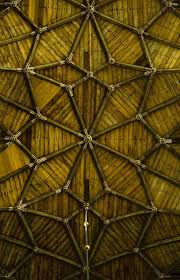 Geometric Bamboo Ceiling By Photographer Babak Nikkhah Bahrami Via Jpg On Tumblr Bamboo Roof Bamboo Construction Bamboo Ceiling