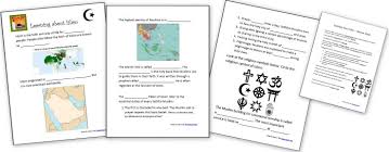 Learning About Islam Free Worksheets And Resources For