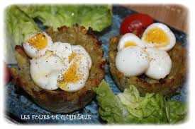 Nids Aux Oeufs De Caille Les Folies De Christalie Ou Quand La Cuisine Devient Passion Oeufs De Caille Cuisine Caille