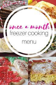 Healthy Freezer Meals For A Month Freezer Meals Budget Freezer Meals Freezer Cooking