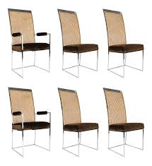 The stunning farmhouse grounds have featured in the national garden scheme and other magazines and guests can. Six High Back Cane Dining Chairs By Milo Baughman For Thayer Coggin Chairish