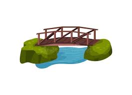 Stock photos of cartoons without registration. Small Wooden Bridge Over Blue Pond Or River Outdoor Object For City Park Cartoon Landscape Design Flat Vector Stock Vector Illustration Of City Bridge 130538222