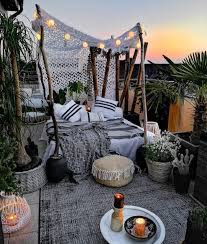 i could sleep out here all day what s your favorite part of this outdoor space follow d outdoor living space design outdoor space outdoor bed