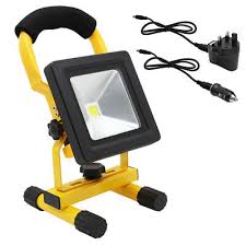 10w Portable Led Work Light Cordless Rechargeable Ip65 12v Led Light Hand Lamp Ebay