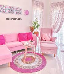 Tips desain ruang tamu minimalis : Desain Ruang Tamu Mungil Dengan Sentuhan Warna Pink Pastel Helloshabby Com Interior And Exterior Solutions