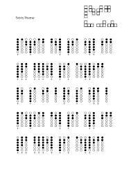 Tetris Theme Tabs For Tin Whistle Tin Whistle Whistle Tin