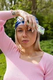 Groen telefoonhoesje met hart voor iPhone