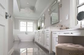 Curtains, slipcovers, lamps, fans, valances, fireplaces, mirrors Inspiring Room White Monochromatic Elegant Classic Master Bathroom Chicago Architectural Photographer