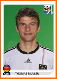 He won the 'golden boot' and 'best young player' award in the 2010 edition; Thomas Muller Of Germany 2010 World Cup Finals Card Copa Do Mundo Lendas Do Futebol Copa De 2010