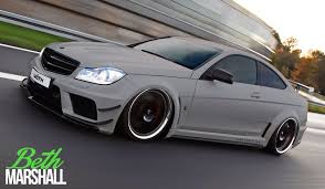 Mercedes C63 Amg Slammed