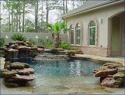 What Is A Natural Swimming Pool Quiet Nature Backyard Pool Pool Waterfall Pool Houses