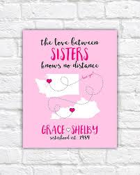 Birthday Gifts For Cousin Brother Gift For Sister Long Distance Quote Sisters Birthday Present Personalized Art Sister Friendship Word A Cousin Gifts Cousin Quotes Sister Birthday Presents