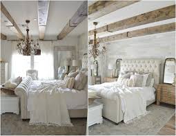 Schlafzimmer Im Landhausstil Modern Tapete In Holzoptik Dachbalkenimitate Schlafzimmer Landhausstil Schlafzimmer Design Haus Stile