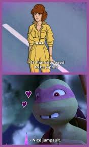 She's a new female member of the team who will be wearing yellow and wield multiple weapons. 22 Heros In A Half Shell Ideas Teenage Mutant Ninja Turtles Ninja Turtles Mutant