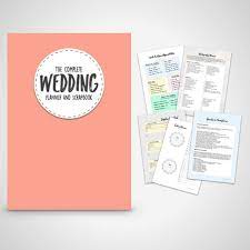 Wedding Planner Coral Printable Wedding Planner Scrapbook Etsy Wedding Planner Printables Wedding Planner Binder Wedding Planner Book