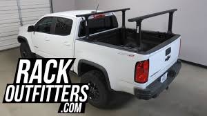The werner aluminum truck rack fits most full size and compact trucks. Chevrolet Colorado Zr2 With Thule Black Xsporter Pro Truck Bed Rack Youtube