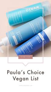 If you prefer avoiding brands owned by a company that tests on animals, we recommend avoiding paula's choice. Pin On å®æ‹‰çé€‰