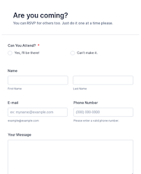 Rsvp Forms Form Templates Jotform