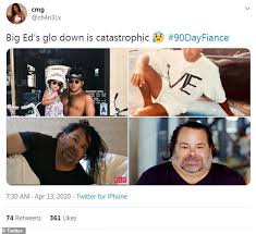 Check spelling or type a new query. 90 Day Fiance S Big Ed Is Unrecognizable With Muscled Chest In Viral Shirtless Throwback Daily Mail Online