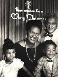 1950 S Black And White Family Photos 1950s Vintage African American Photo Family Christmas Card Old African American Holidays Christmas Images Family Christmas Cards