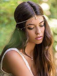 Bohemian Headpiece Bridal Hair Accessories Bridal Headpieces Etsy Bohemian Headpiece Bohemian Wedding Hair Hair Accessories Boho
