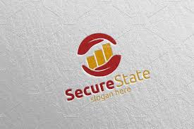 Secure Marketing Financial Logo 30 Creative Logo Financial Logo Logo Templates