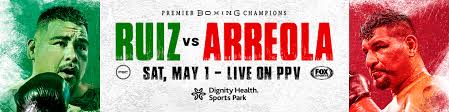 From their hotels to dignity health sports park. Fox Ppv Ruiz Jr Vs Arreola Fight Will Take Place In Carson On May 1st Ny Fights
