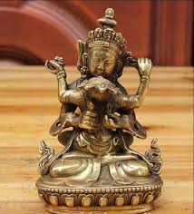 This is the only place where i could find the statue. Tibet Buddhism Brass Mandkesvara Yab Yum On Lotus Happy Buddha Statue Sculpture Yab Yum Aliexpress
