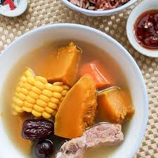 Souper Diaries Chinese Soup And South East Asian Recipes Pumpkin Soup Recipe Chinese Pumpkin Recipe Pork Ribs