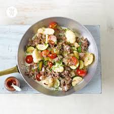 Fixe Pfanne Mit Blumenkohl Und Tatar Rezept Ww Deutschland Rezept In 2020 Tatar Rezepte Gesunde Rezepte Mit Fleisch Paleo Rezepte