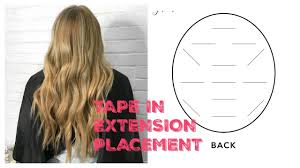 Tape In Extension Placement Blending And Styling