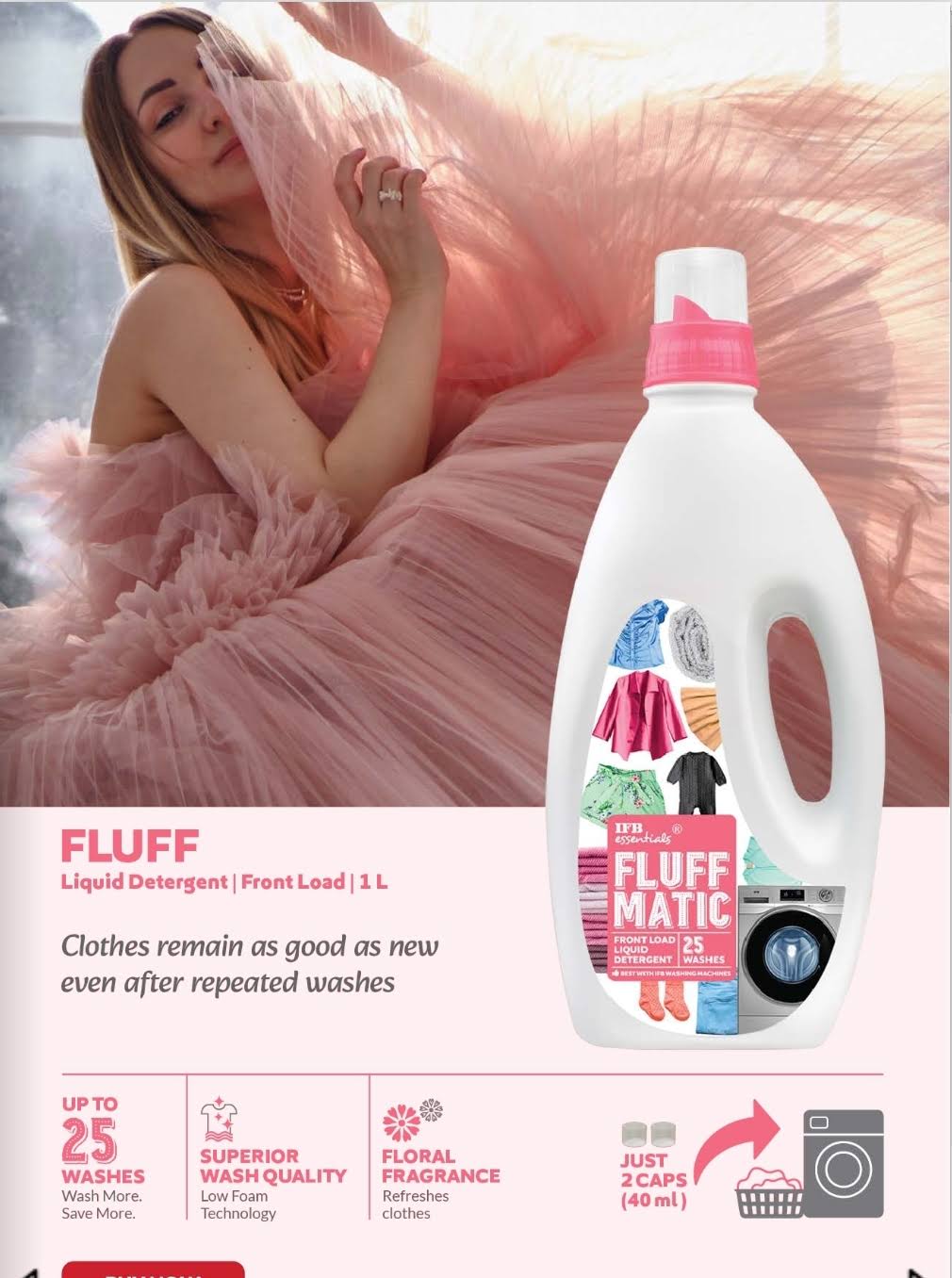 Liquid detergent product image