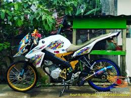 Biaya modifikasi new vixion simple tapi keren. Motor Vixion Modifikasi Jari Jari